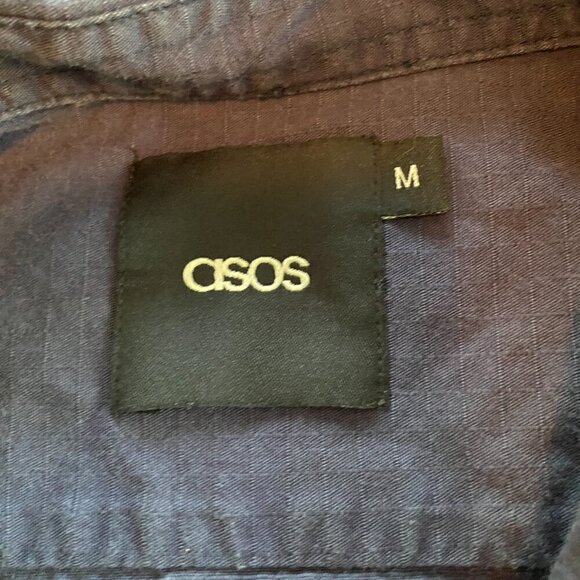 Asos Men's Long Sleeve Button Down Shirt - Picture 2 of 5